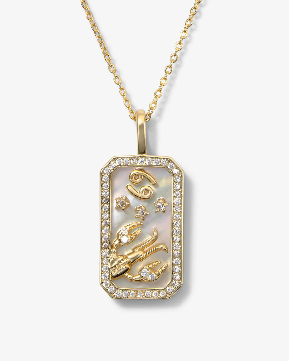 Zodiac Amulet Necklace - Gold | Melinda Maria Jewelry