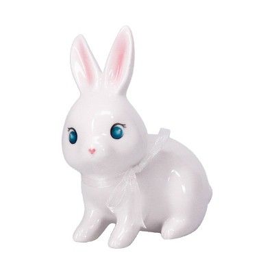 Ceramic Figural Easter Bunny Sitting - Spritz™ | Target