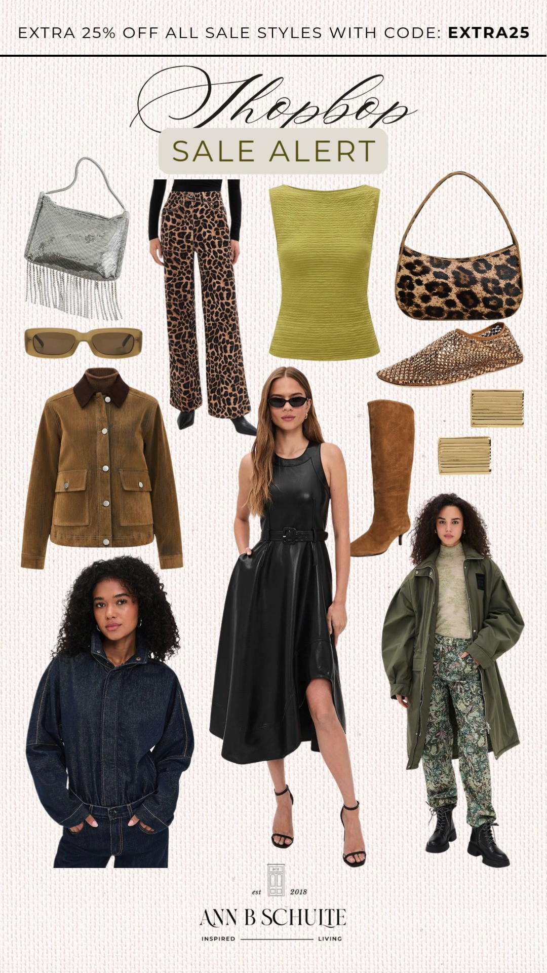 Shopbop’s sale just got better with an extra 25% off using code EXTRA25. Cute finds worth adding to cart now. 💕🛍️✨ #Shopbop #SaleAlert #Extra25 #LTKFashion #StyleInspo #LTKSale #WardrobeRefresh #OOTD #FashionFinds #SeasonalStyle 

 #LTKootd #LTKSaleAlert