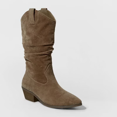 Women's Adaline Western Boots - Universal Thread™ | Target