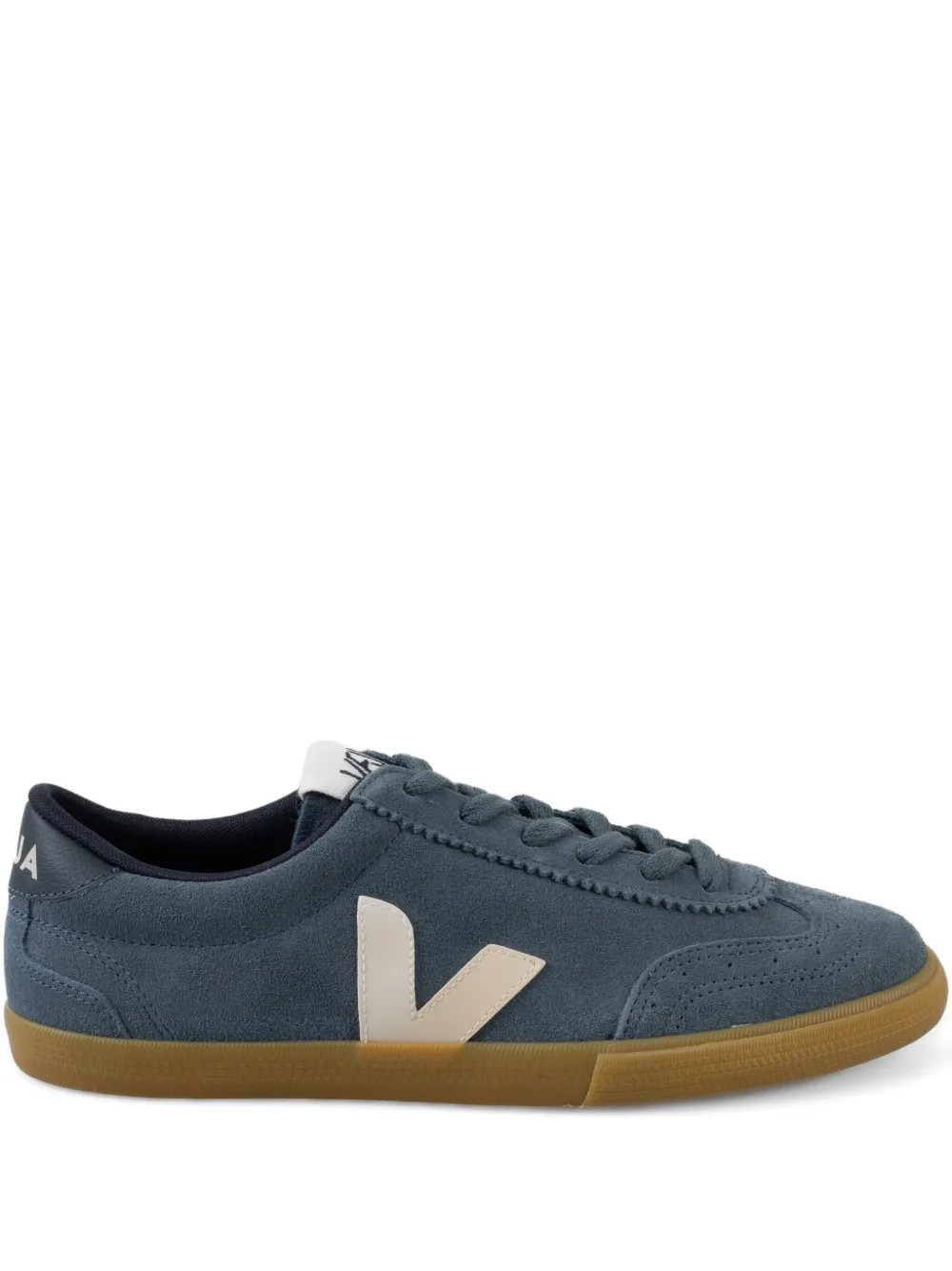 VEJA Suede v-logo Sneakers | Blue | FARFETCH | Farfetch Global