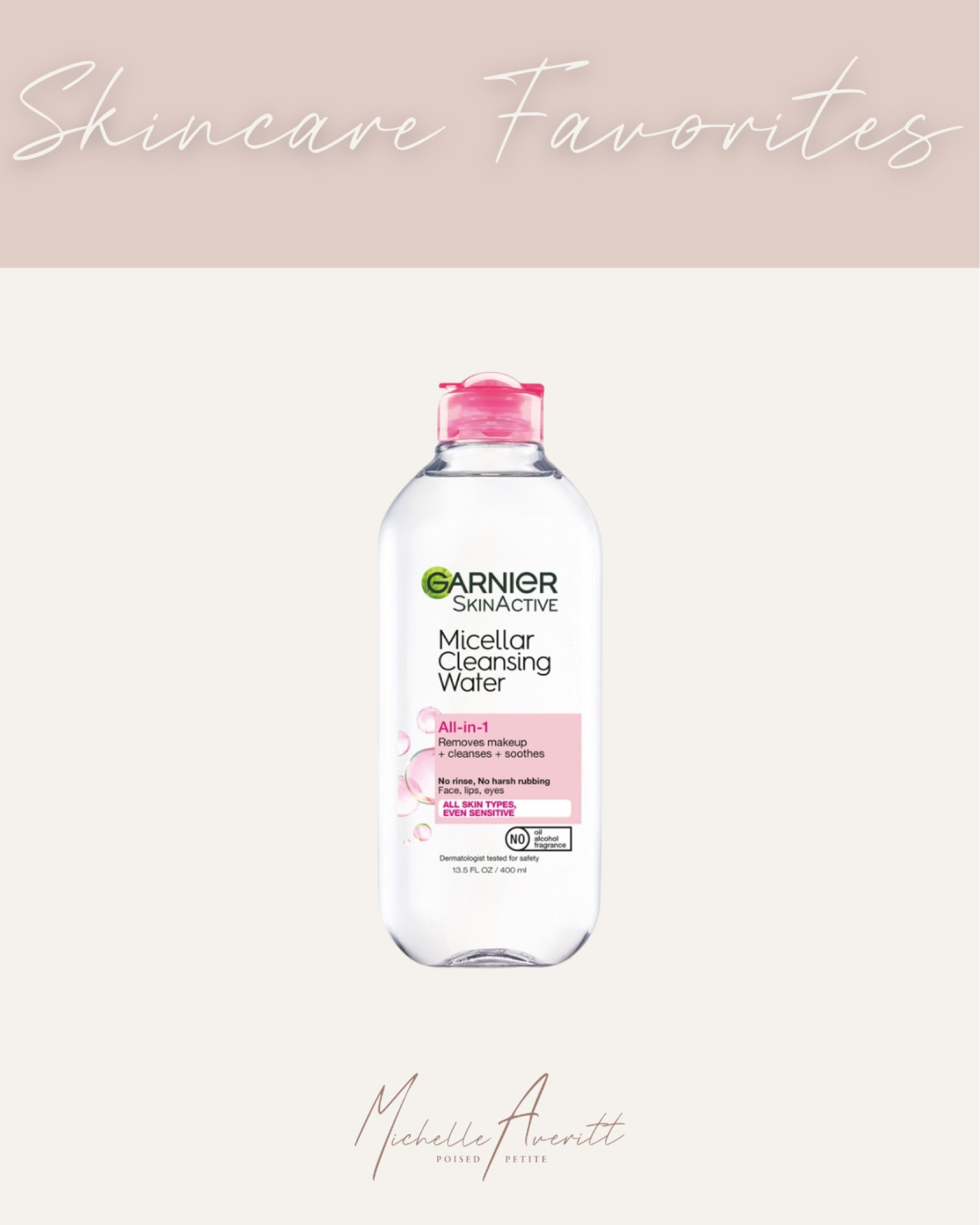 This Micellar cleanser water is amazing cleanser and gentle!

#LTKstyletip #LTKwedding #LTKbeauty
