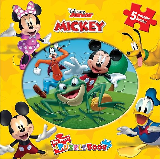 Phidal – Disney’s Mickey My First Puzzle Book - Jigsaw Book for Kids Children Toddlers Ages 3... | Amazon (US)