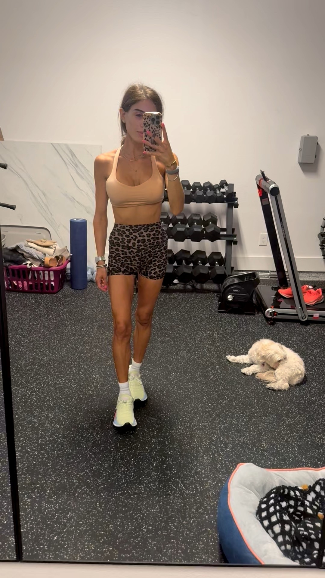 Favorite lululemon sports bra I have in so many colors. Size 6. Leopard bike shorts size xs 

#LTKfitnessgoals #LTKActive