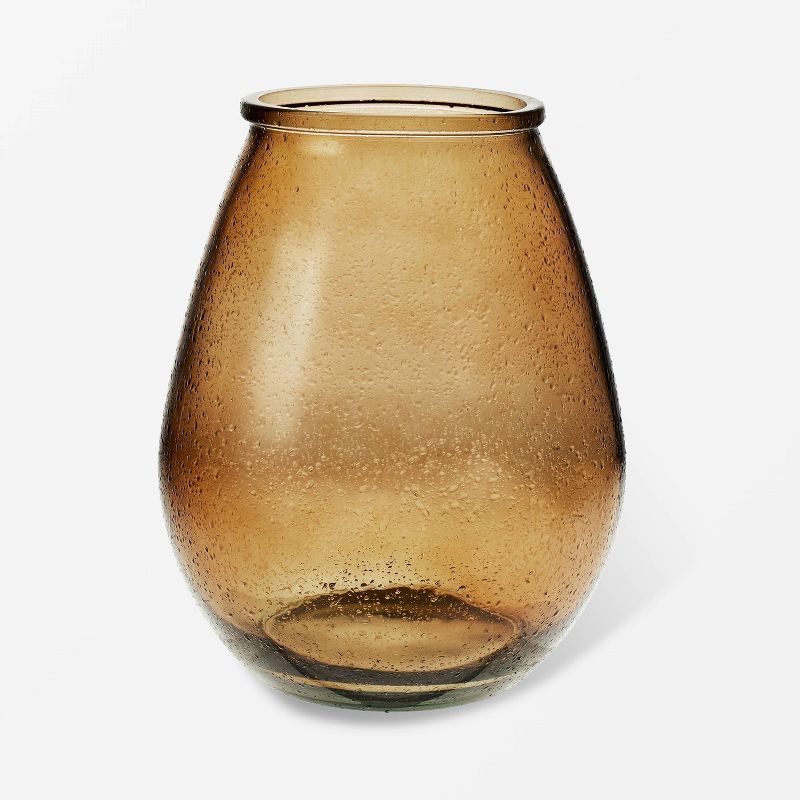 Amber Glass Vase - Threshold&#8482; designed with Studio McGee | Target