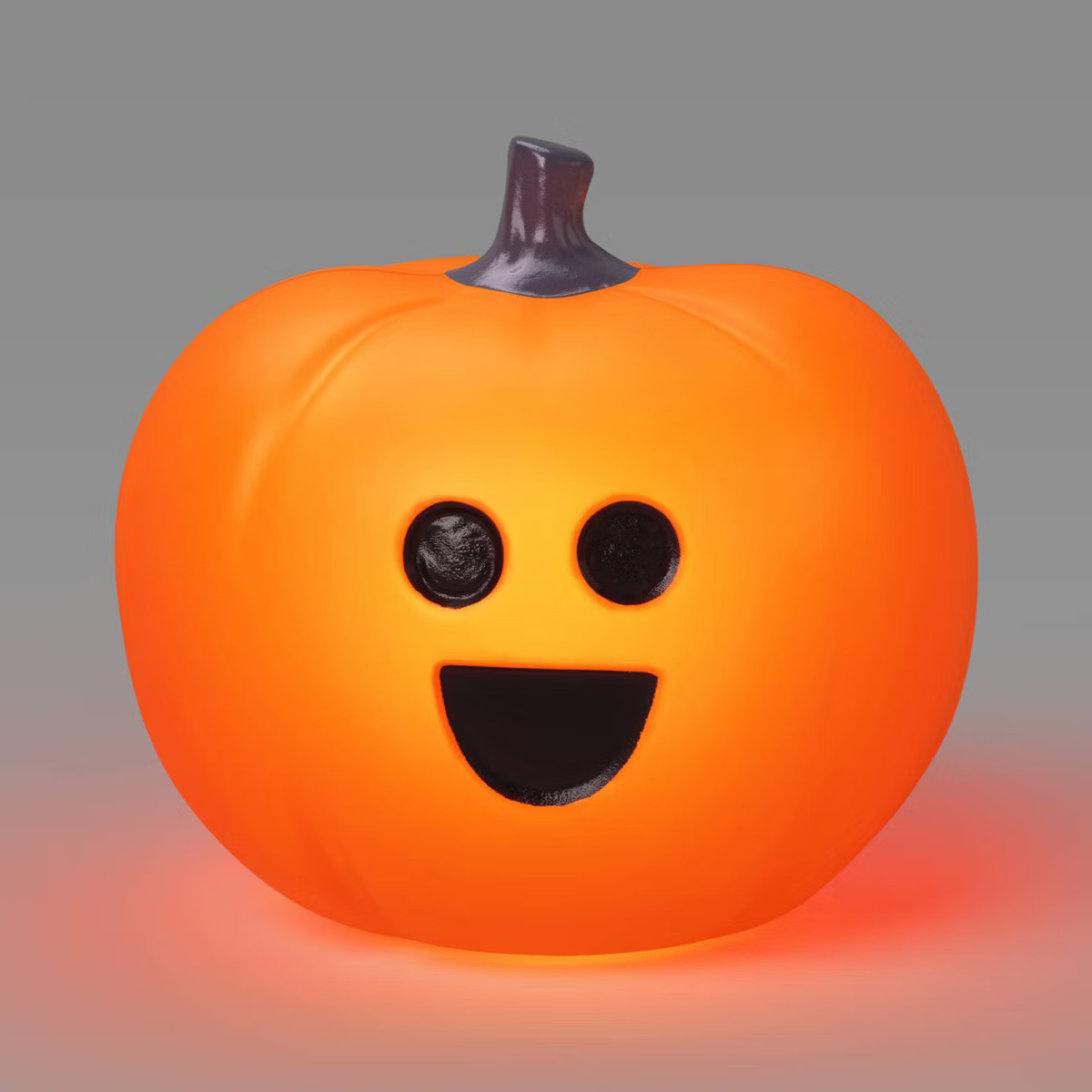 6" Lit Pumpkin Blowmold Halloween Decorative Figurine - Hyde & EEK! Boutique™ | Target