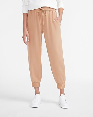 High Waisted Drawstring Jogger Pant | Express