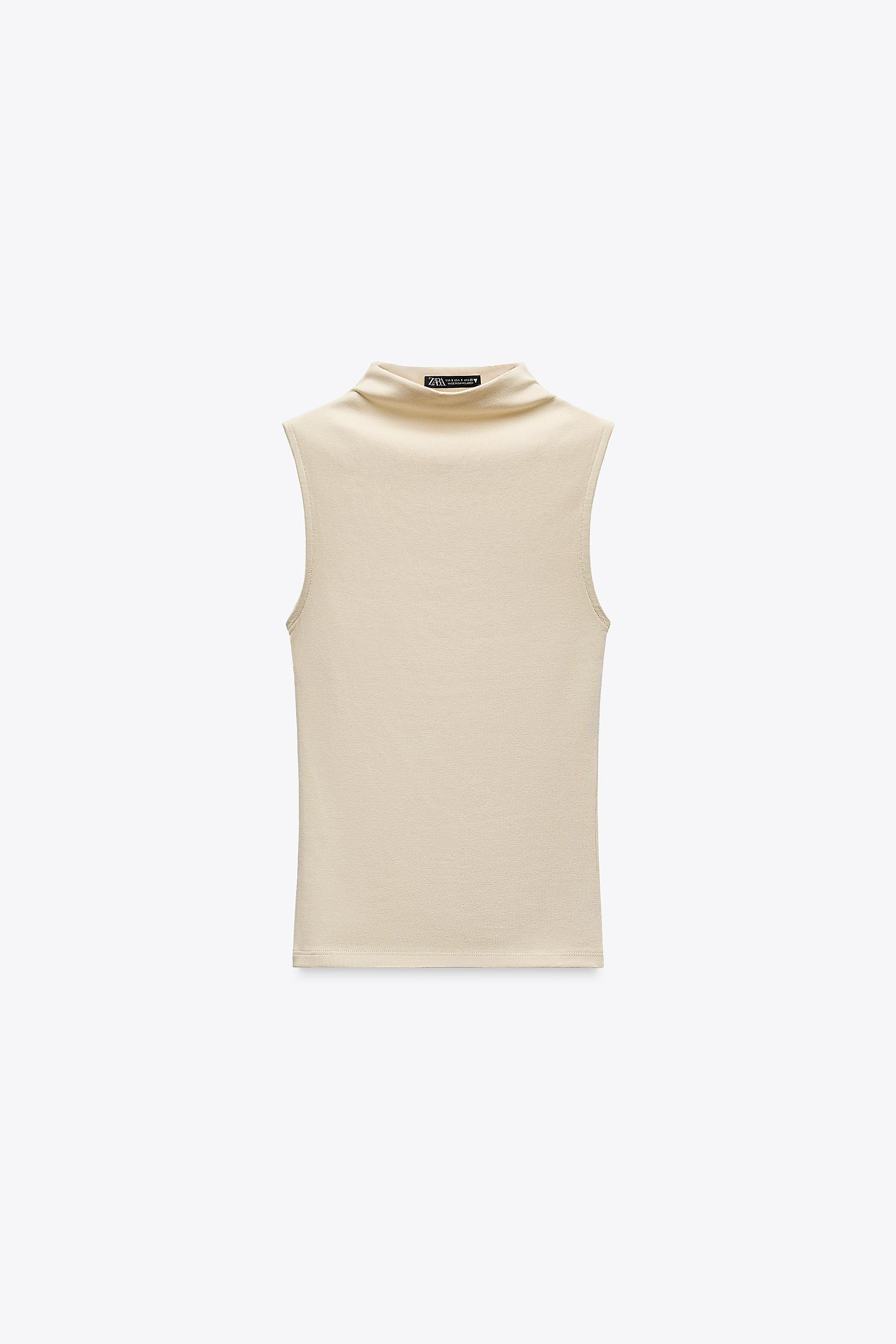 COTTON MODAL TOP | Zara US