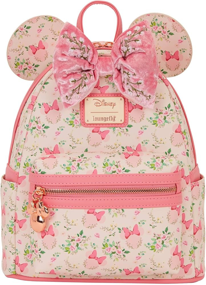 Loungefly Minnie Mouse Floral Mini Backpack | Amazon (US)