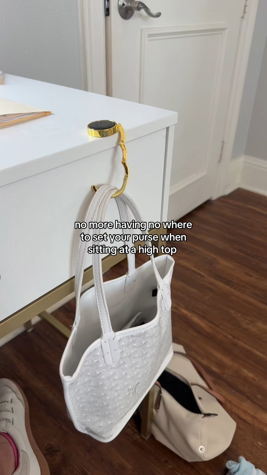 Purse hook! 

#LTKFindsUnder50 #LTKFindsUnder100 #LTKActive