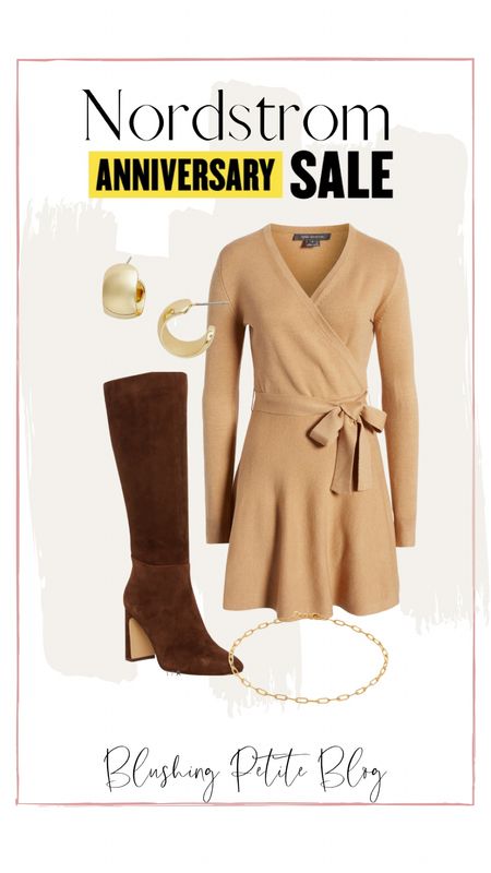 Nordstrom Sale outfit idea✨ Perfect boot height for petites!

#LTKxNSale #LTKshoecrush #LTKsalealert