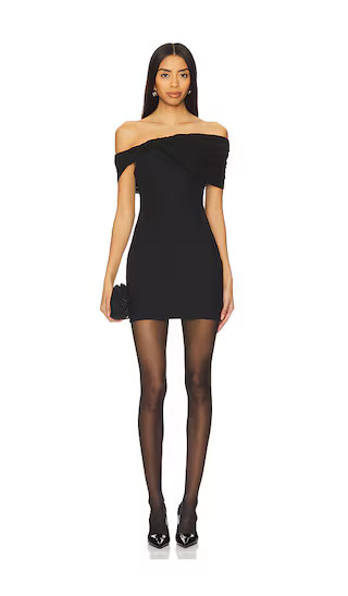 Coen Mini Dress in Black Winter Mini Dress Winter Dress Mini Winter Dress Short Dresses Revolve | Revolve Clothing (Global)