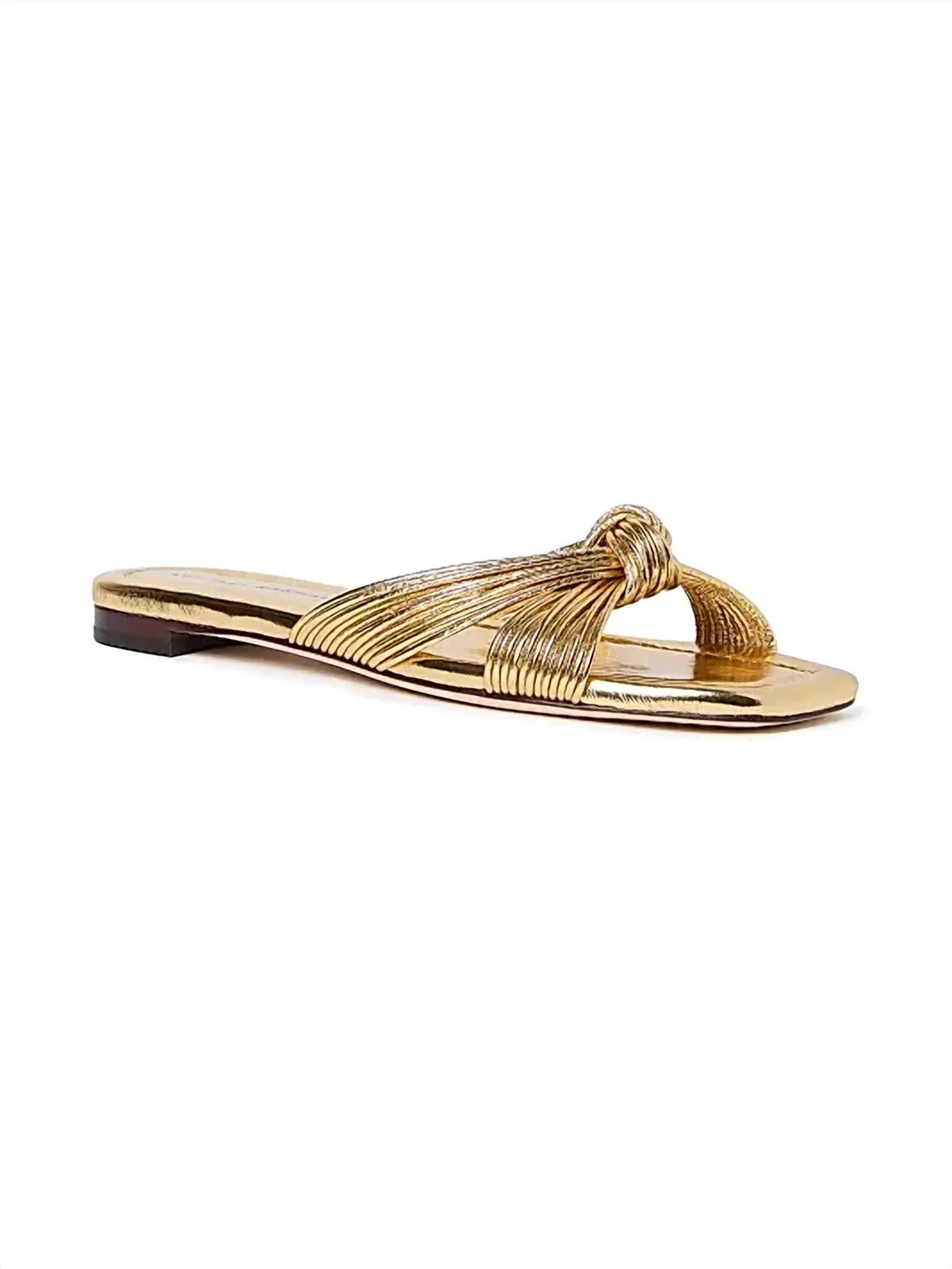 Women's Flossie Flat Sandal In Champagne | Shop Simon