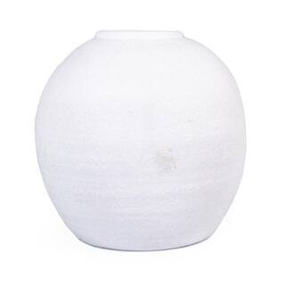 Matte White Vase (10131L A584A) | The Home Depot