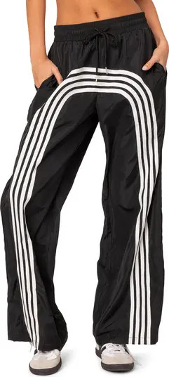 EDIKTED Wilda Stripe Track Pants | Nordstrom | Nordstrom