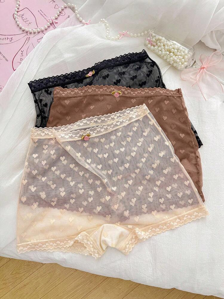 Set braguitas corazónes  | SHEIN