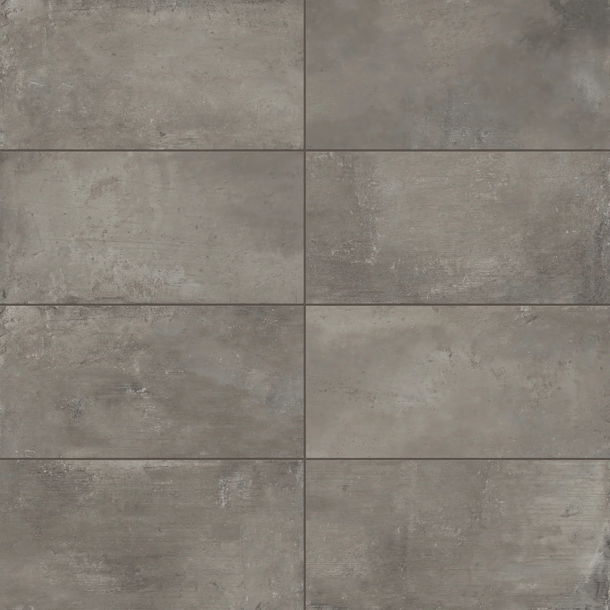 Ramsey 12x24 Matte Porcelain Tile in Smoke | Edward Martin