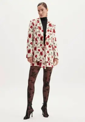 Blazer Alongado Estampado Lança Perfume | Dafiti (BR)