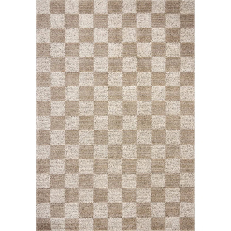 Calvin Pebble / Ivory Area Rug | Wayfair North America