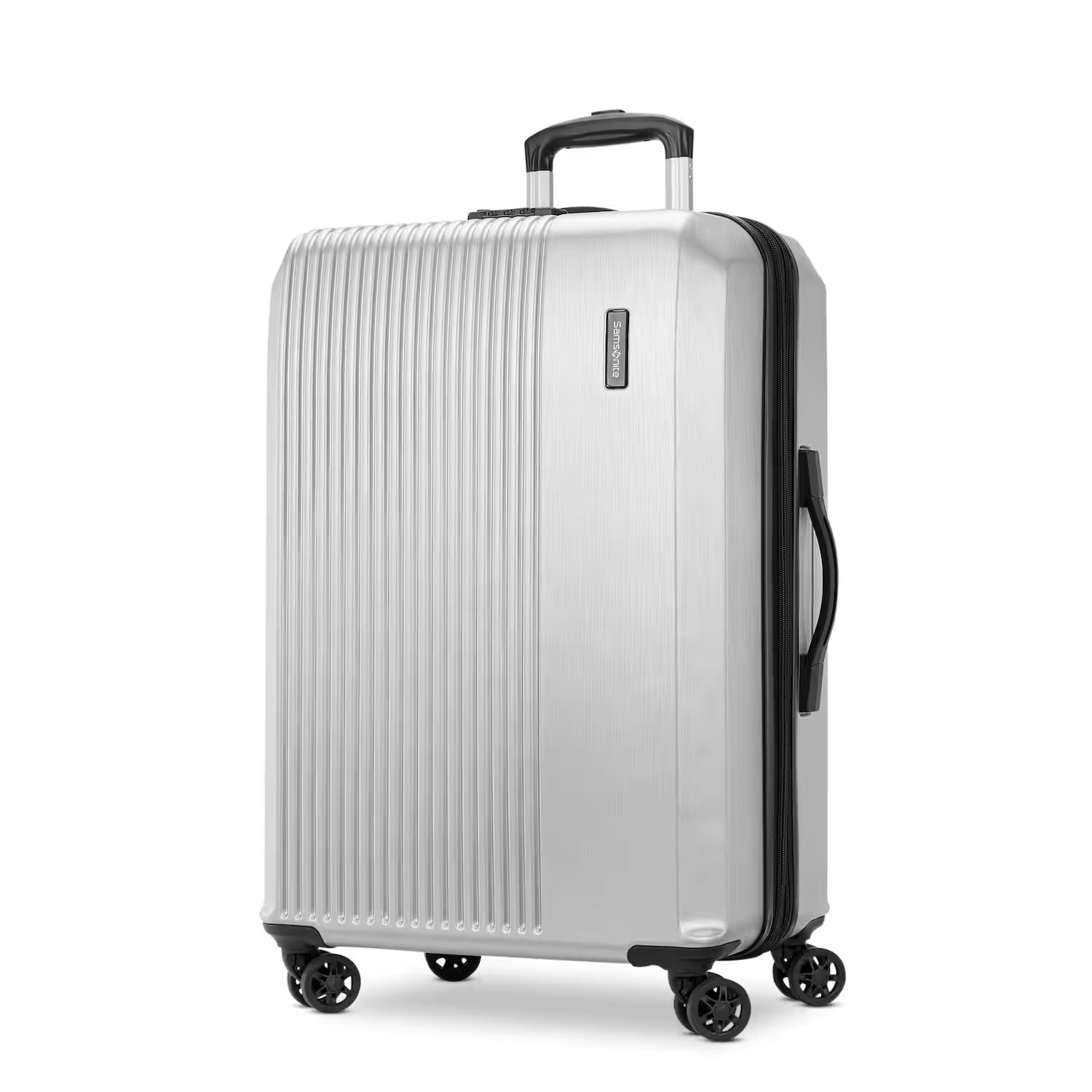 Samsonite - Alliance SE Carry On Spinner Suitcase - Aluminum Silver | Best Buy U.S.