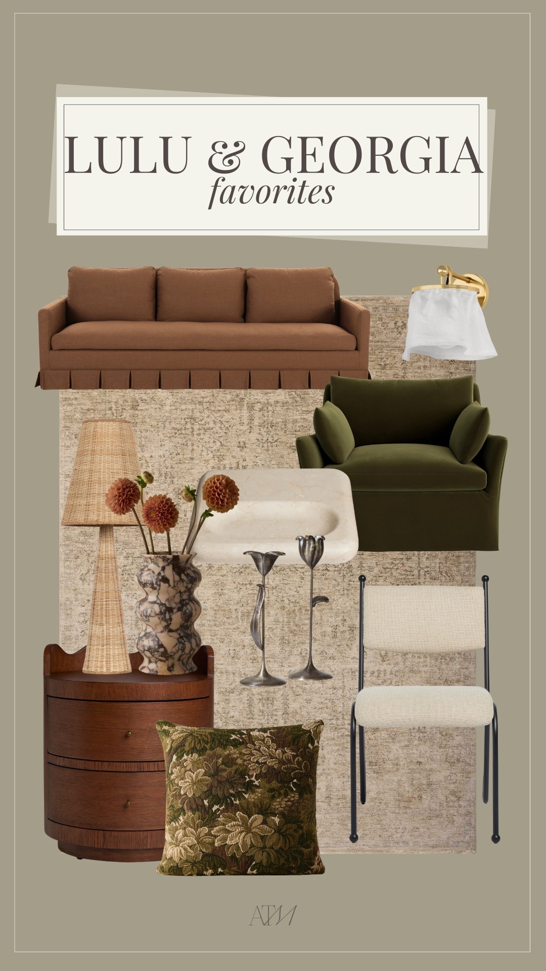 Lulu & Georgia finds!

modern home finds, earthy home finds, warm neutral home finds, wood nightstand, unique dining chair, spring home finds

#LTKHome #LTKSeasonal #LTKStyleTip