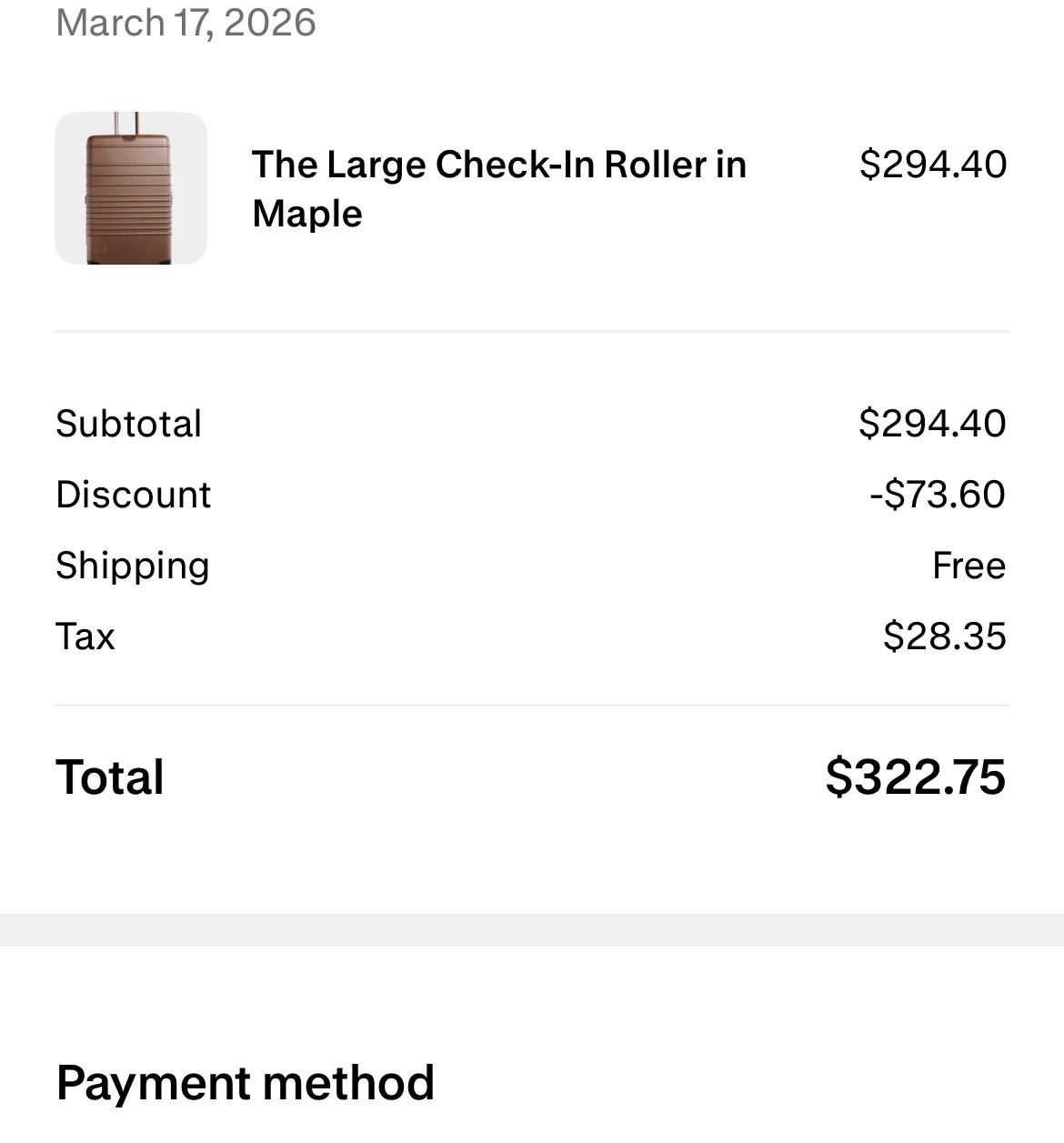 @beistravel virtual warehouse sale is happening today!! Got me some The Large Check-In Roller in Maple - and now my set is complete!! Travel staple! 

#LTKSeasonal #LTKTravel #LTKSaleAlert