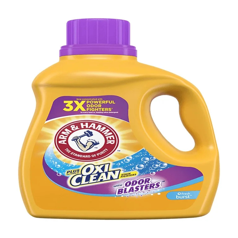Arm & Hammer Plus OxiClean with Odor Blasters Laundry Detergent \u2013 1 Pack bottle  (32.5 fl oz... | Walmart (US)