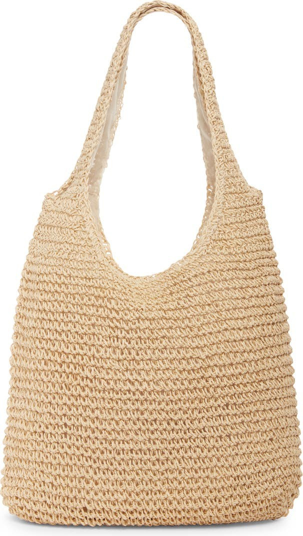 Woven Straw Shoulder Bag | Nordstrom