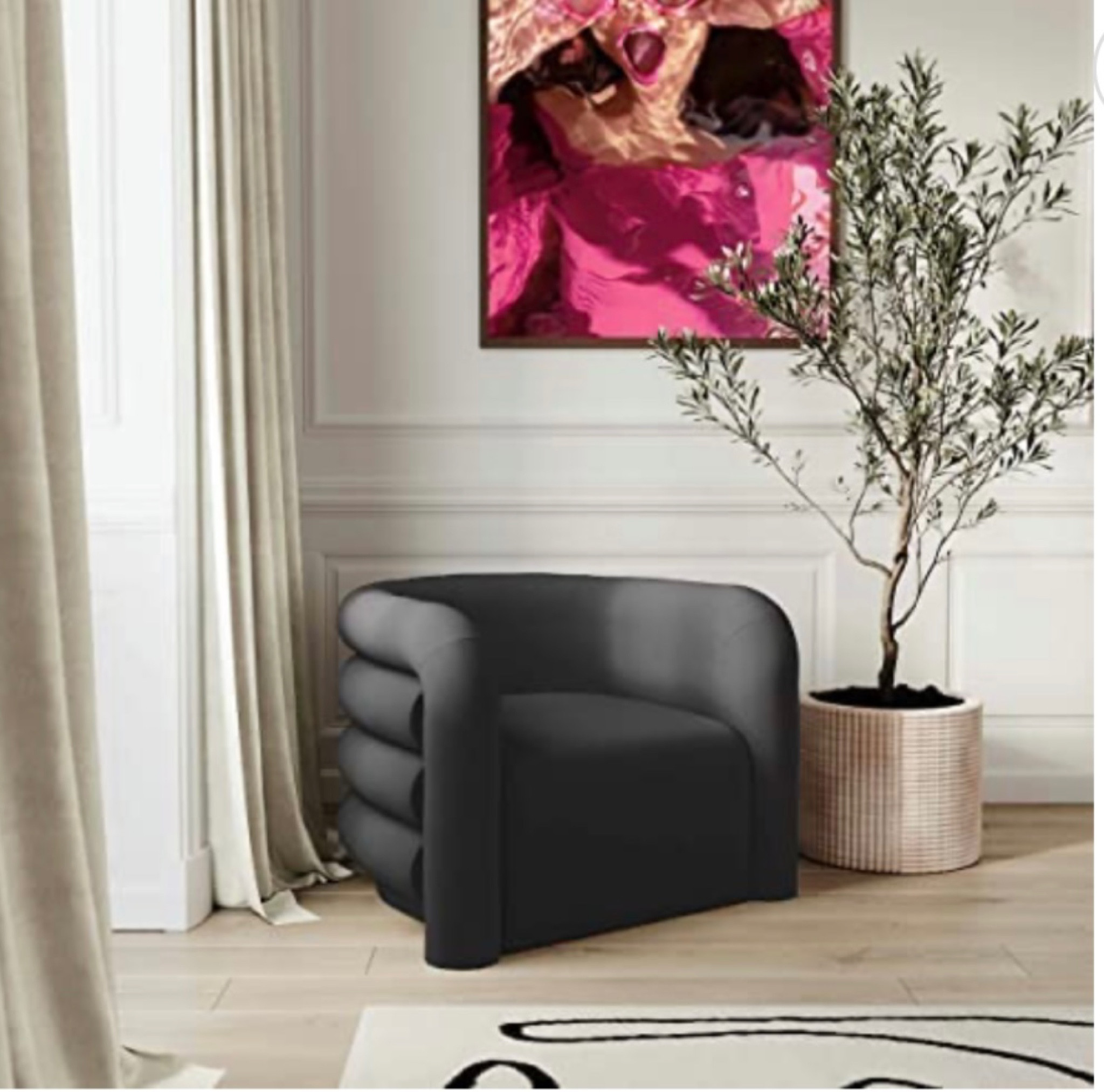 Remember the beautiful white curves share I previously shared? Well here it is in black! 🖤

#LTKstyletip #LTKhome #LTKFind