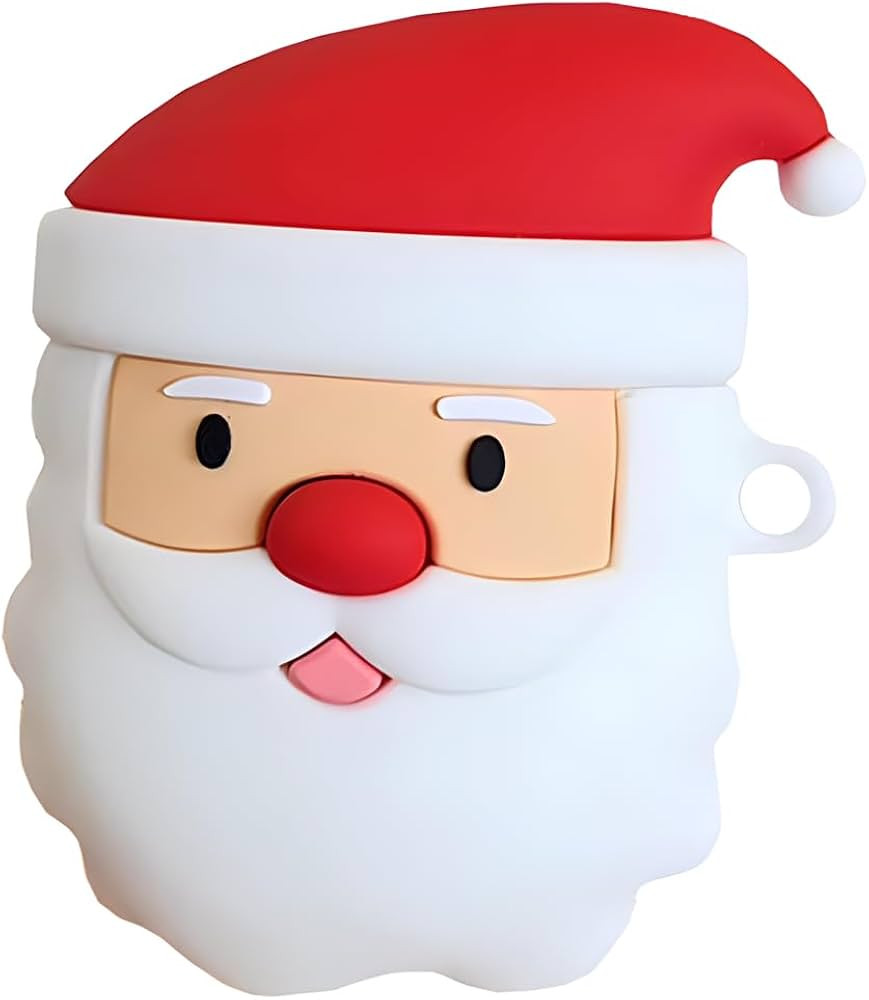 Earbuds Case Compatible with Airpods 1 & 2, Kids Girls Women 3D Cute Santa Claus Anti-Scratch Wir... | Amazon (US)
