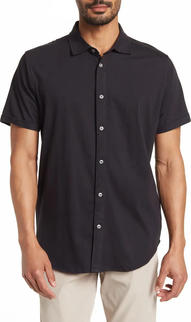 Luxx Solid Short Sleeve Jersey Shirt | Nordstrom Rack