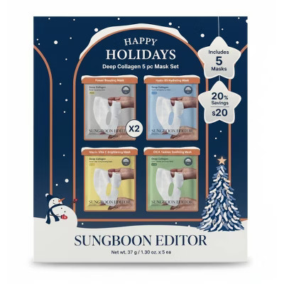 SUNGBOON EDITOR Deep Collagen Overnight Mask Gift Set - 5ct | Target