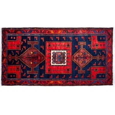Botten One-of-a-Kind 4'11" x 9'3" 1970s Area Rug in Red/Blue | Wayfair North America
