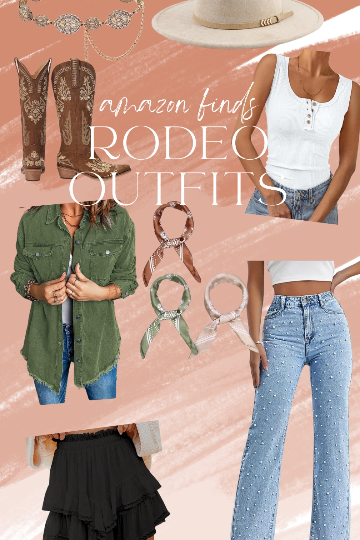 Some rodeo outfit ideas since its rodeo season! 
Western outfit, rodeo outfit, Amazon, amazon fashion, women, country outfit, concert outfit, going out in Texas, dancing, cowgirl

#LTKSaleAlert #LTKStyleTip #LTKSeasonal