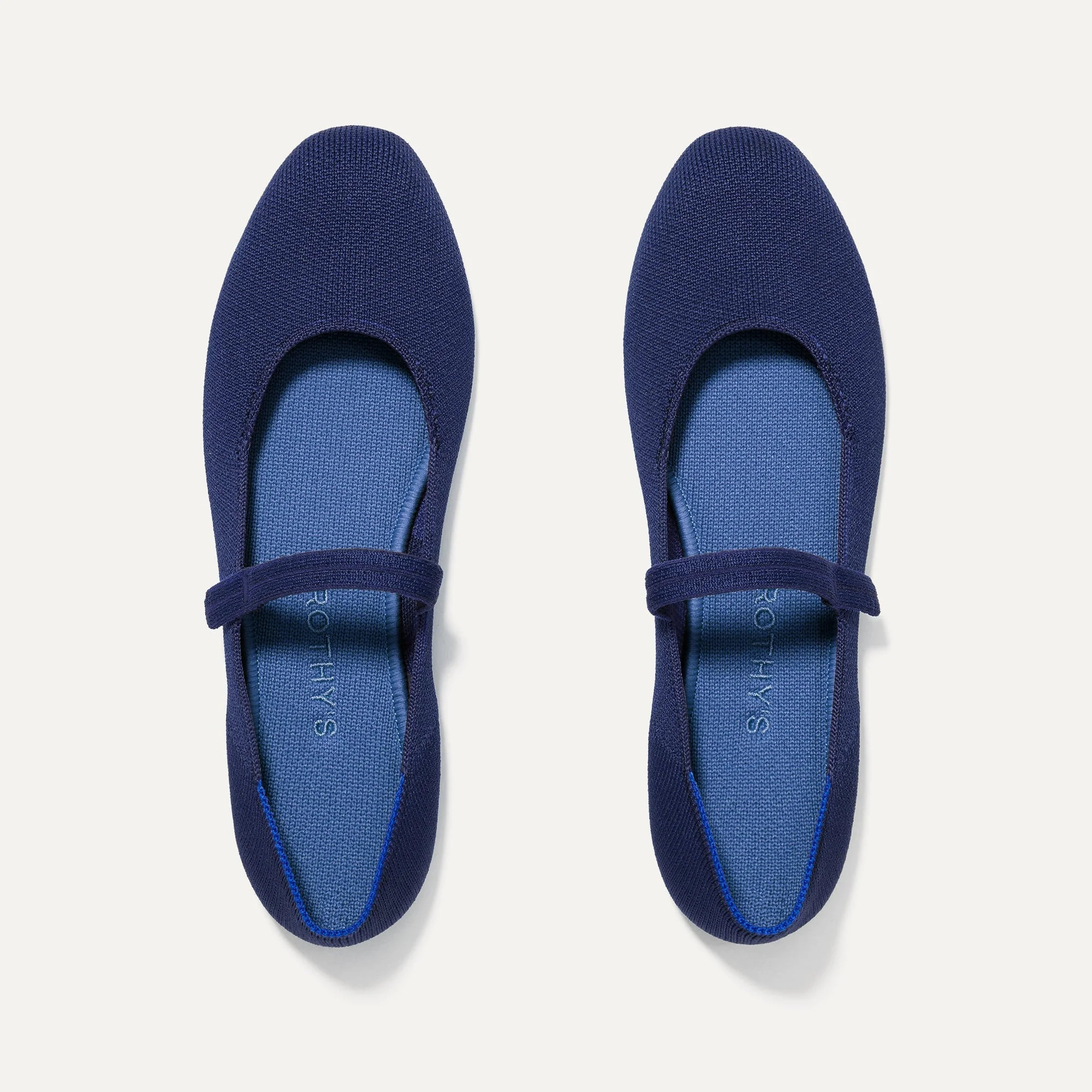 The Square Mary Jane in Deep Navy | Rothy's | Rothy's