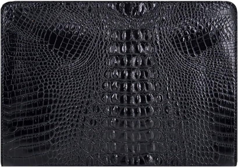 CLARA Crocodile Pattern Clutch Purse Oversized PU Leather Envelope Clutch Evening Handbag | Amazon (US)