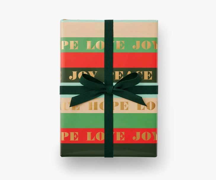 Peace & Joy Wrapping Roll | Rifle Paper Co.