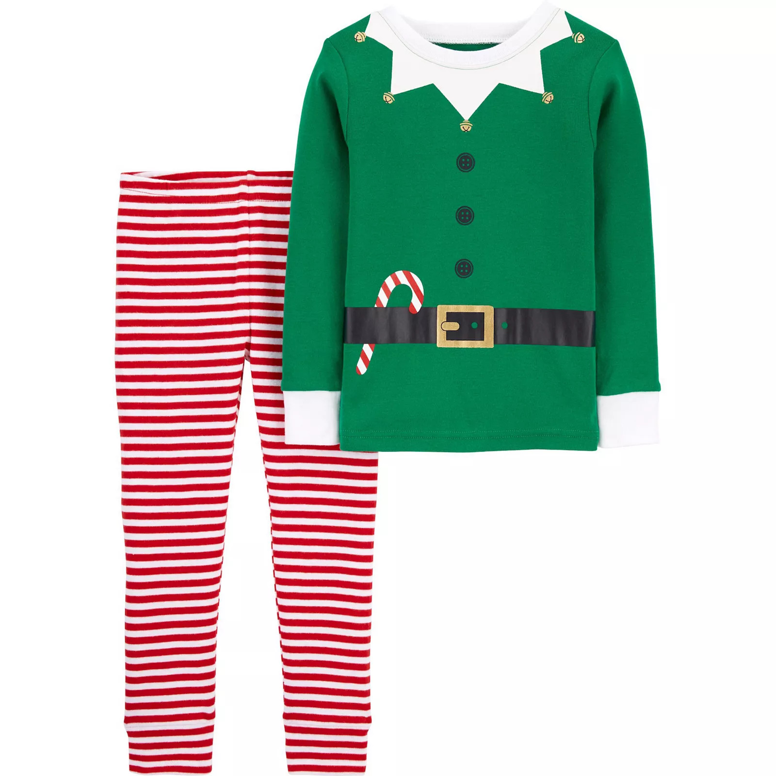 Toddler Boy Carter's 2-Piece Christmas Elf Pajamas, Toddler Boy's, Size: 4T | Kohl's