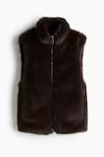 Gilet - Dark brown - Ladies | H&M GB | H&M (UK, MY, IN, SG, PH, TW, HK)