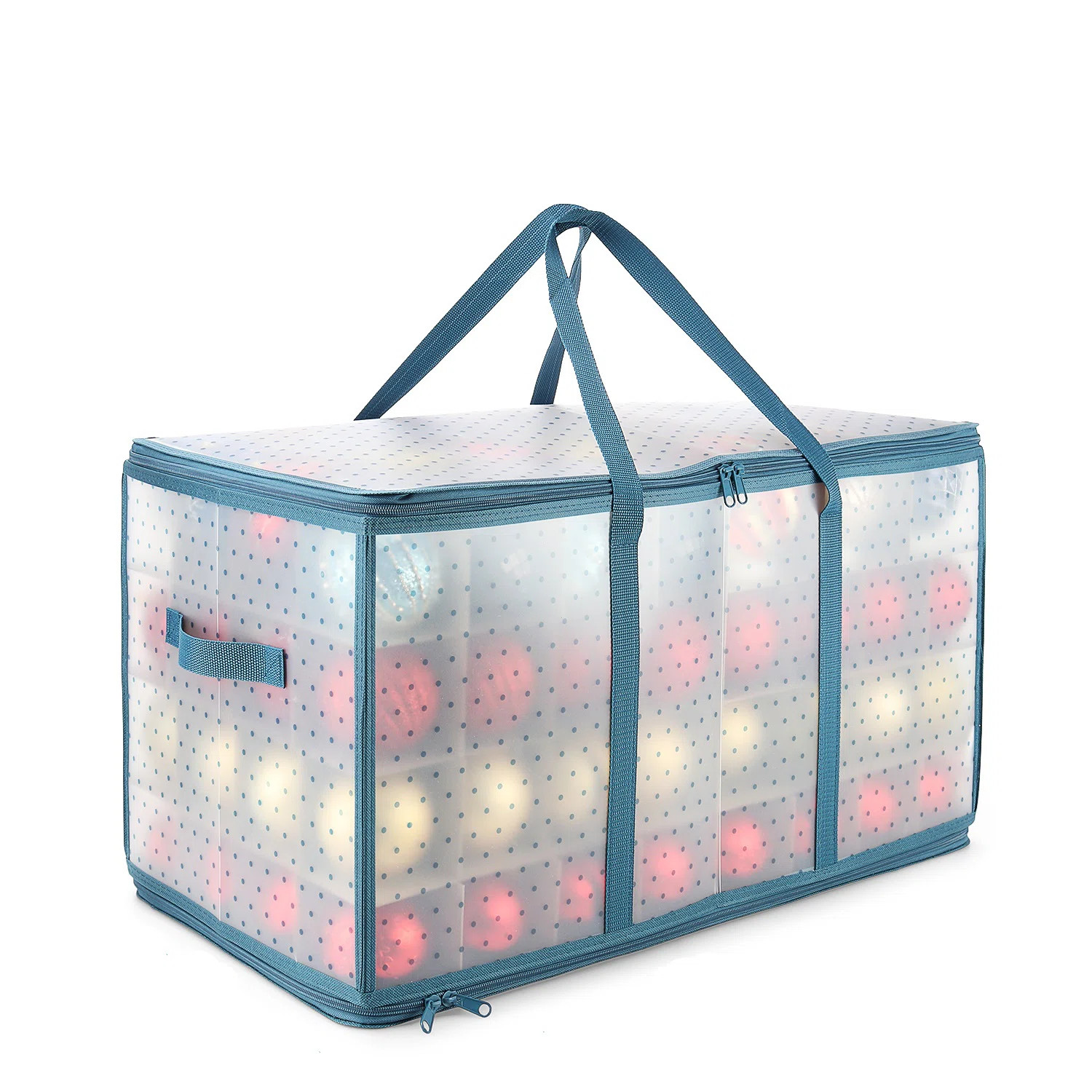 The Holiday Aisle Christmas Ornament Storage With Adjustable Dividers | Wayfair North America