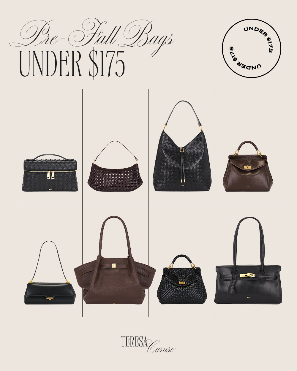 Pre-Fall Bags Under $175 

 