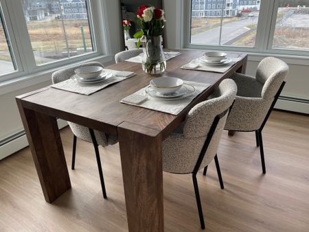 Perfect dining table and chairs

#LTKhome #LTKsalealert #LTKfamily