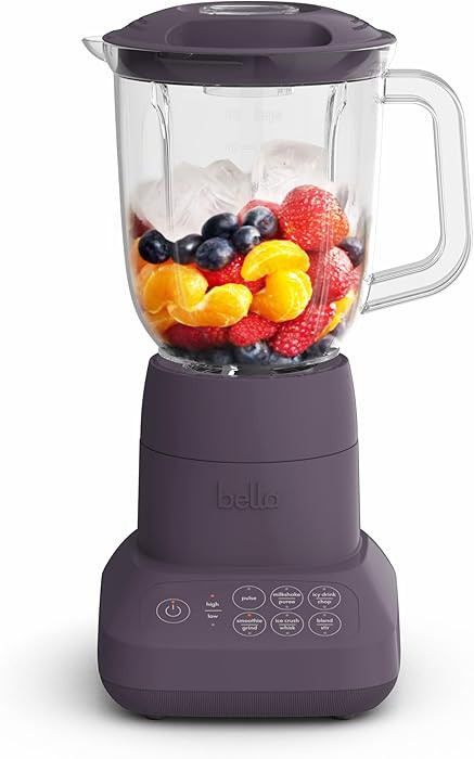 bella 10 Speed Countertop Blender, Juicer & Smoothie Maker, Fits-anywhere™ Kitchenware, Slim Fl... | Amazon (US)