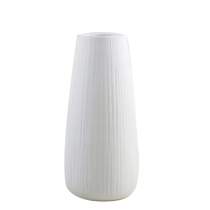 Ceramic White Vases Decorative Bottle Dried Flowers Innovative Flower Vases Ornaments for Home De... | Walmart (US)