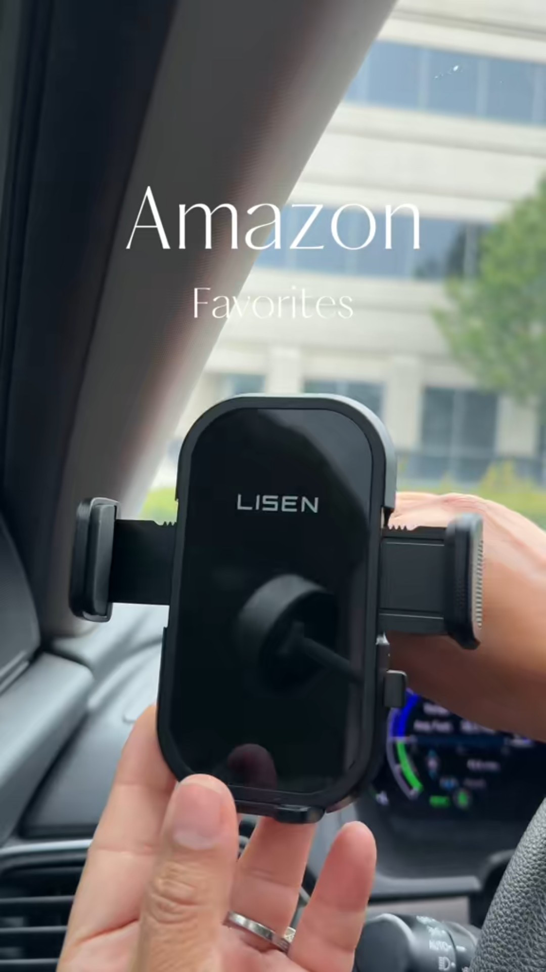 Hands-free and hassle-free! This electric suction cup phone holder from LISEN locks your phone in place with a single touch—no more fumbling while driving. It sticks securely to your dash or windshield and adjusts for the perfect view every time. A game-changer for road trips, errands, and everyday drives.

#phoneaccessories #phoneholder

#LTKSaleAlert #LTKGiftGuide