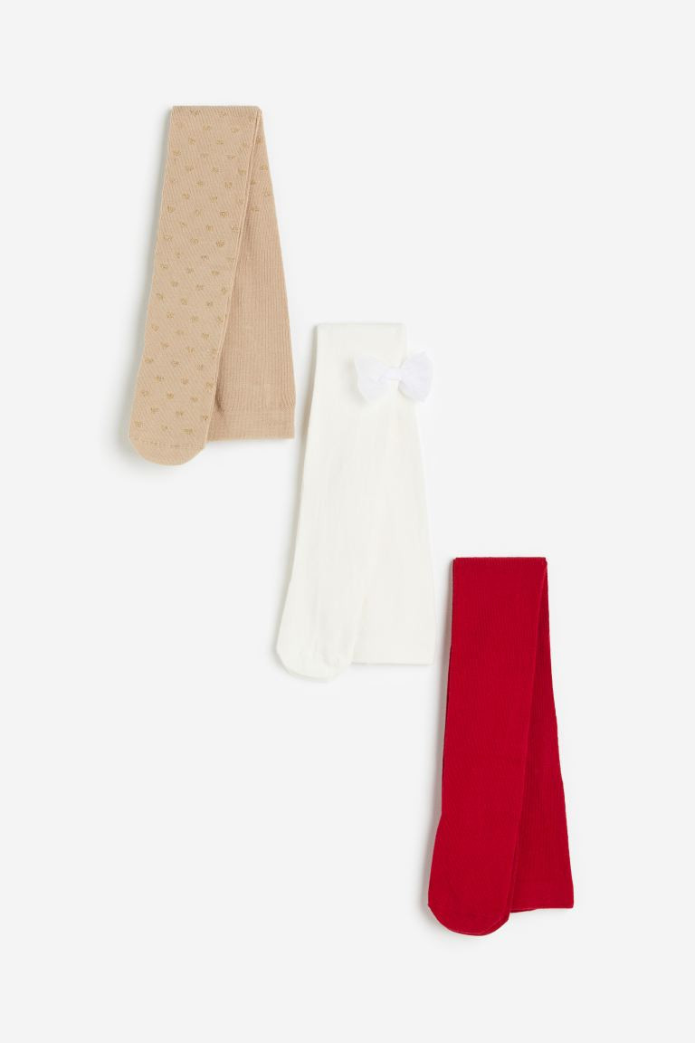 Set van 3 maillots - Rood/hartjes - KINDEREN | H&M NL | H&M (DE, AT, CH, NL, FI)