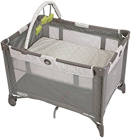 Graco Pack and Play On the Go Playard, Includes Full-Size Infant Bassinet, Push Button Compact Fo... | Amazon (US)