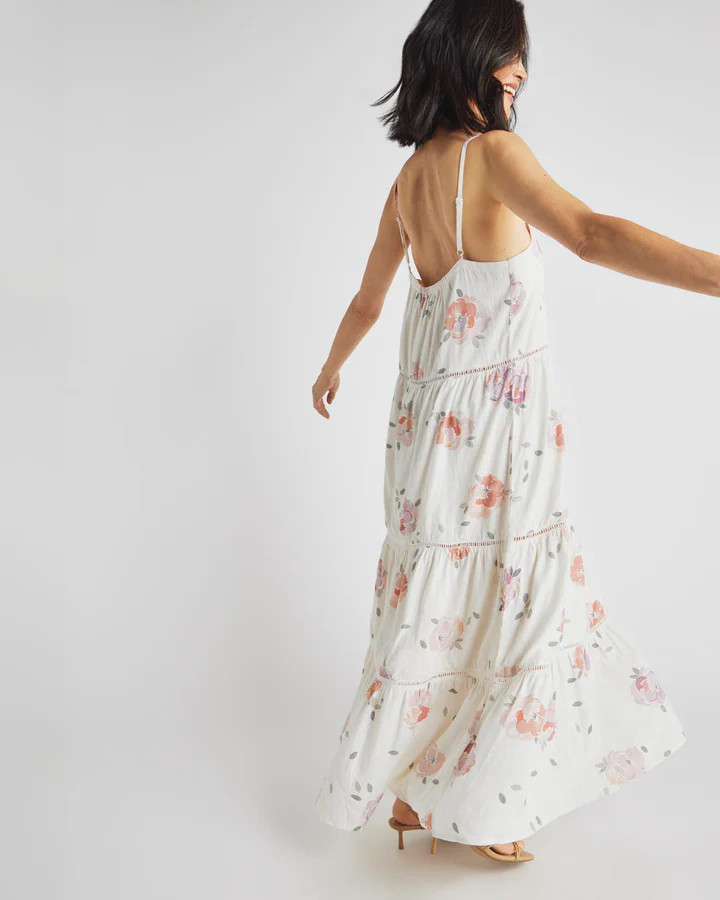 Jaqueline Spring Rose Maxi Dress | Splendid