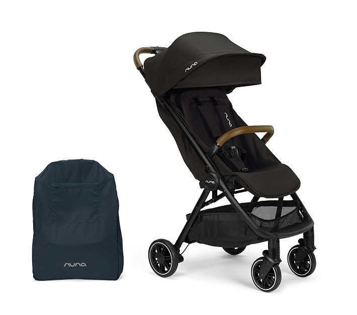 Nuna TRVL Stroller, Caviar | Pottery Barn Kids