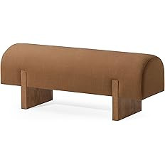 Maven Lane Juno Modern Wooden Upholstered Bench, Padded Seat for Kitchin Dining Room Table, Entry... | Amazon (US)